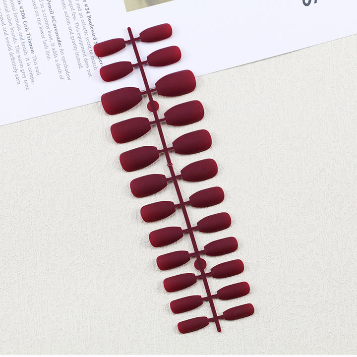 Premium Matte Finish Press-On Nail Tips Karnz