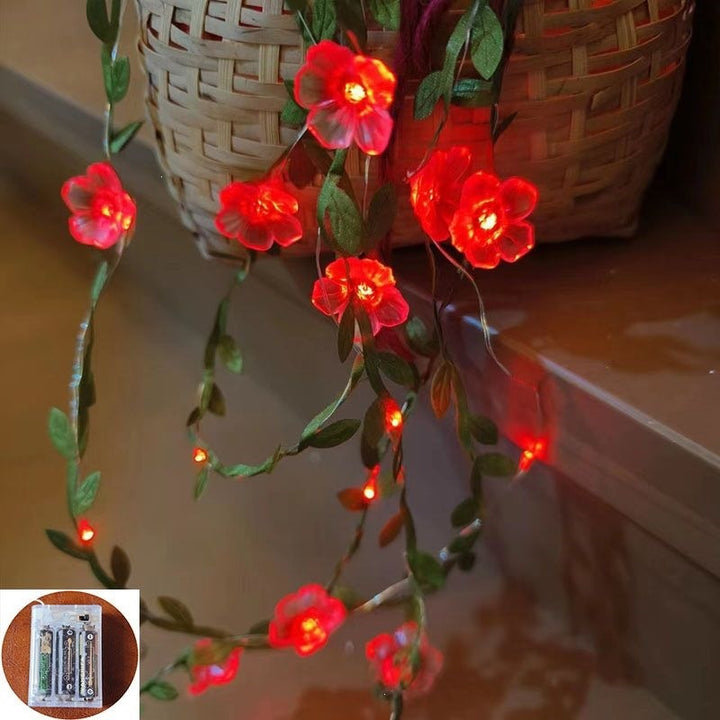 Florale Feen-Lichterketten