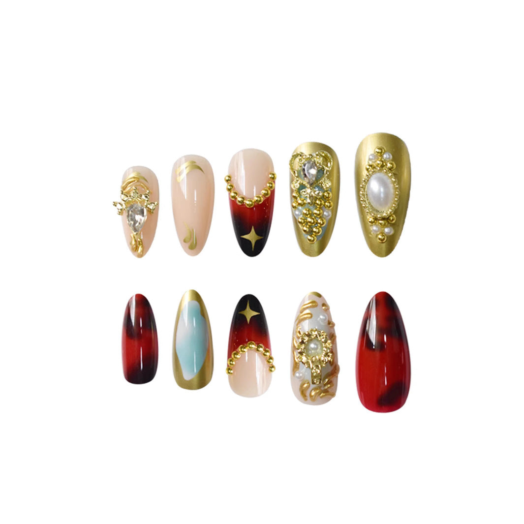 Dekorative Nagelkunst Karnz