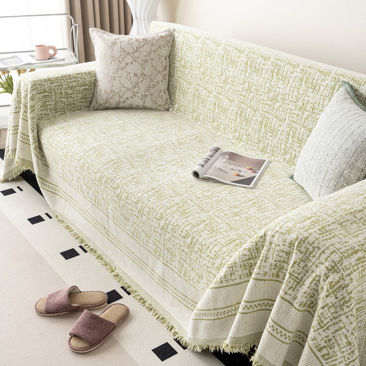 Strukturiertes Sofa-Wurfdecke