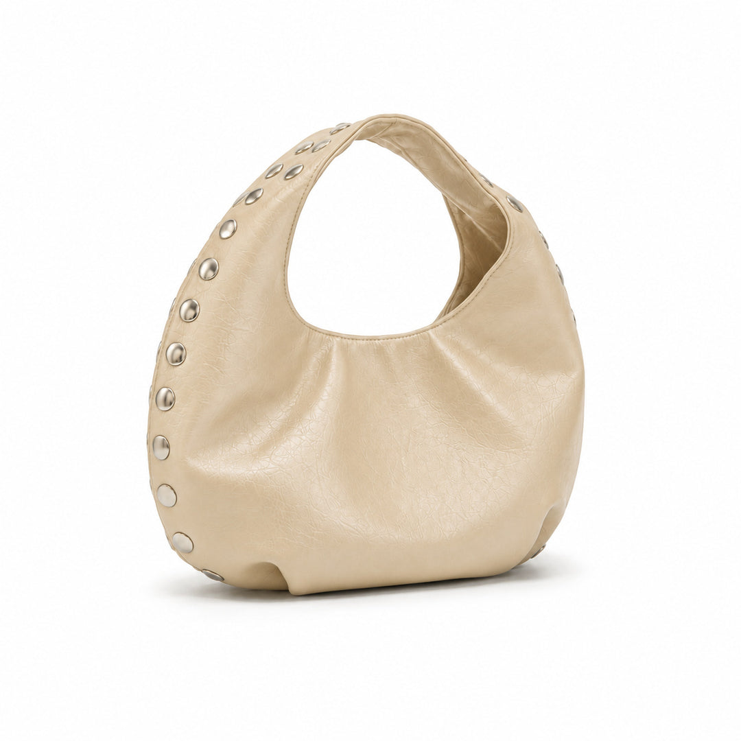 Nieten Hobo-Handtasche