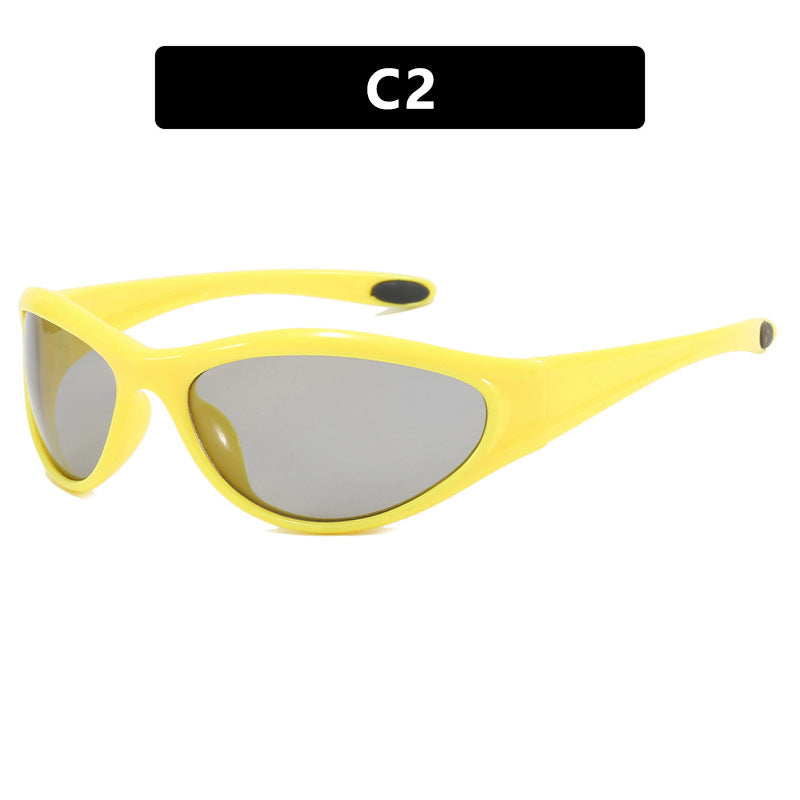 Damen Sportliche Sonnenbrille Karnz