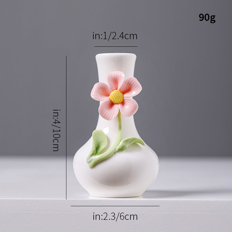 Dekorativer minimalistischer Blumenvasen