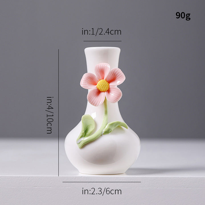 Dekorativer minimalistischer Blumenvasen