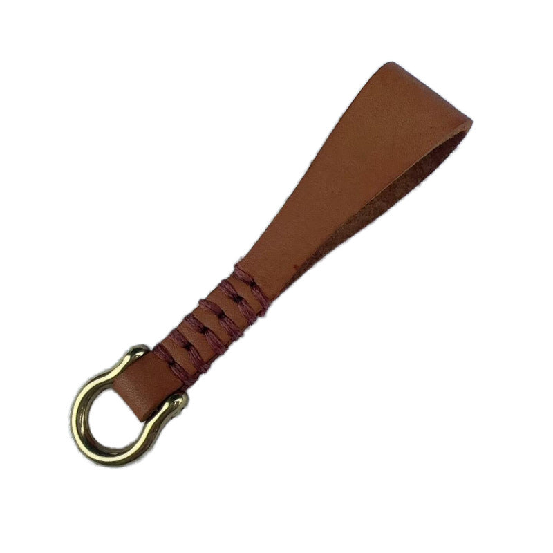 Leder-Schlüsselanhänger Karnz
