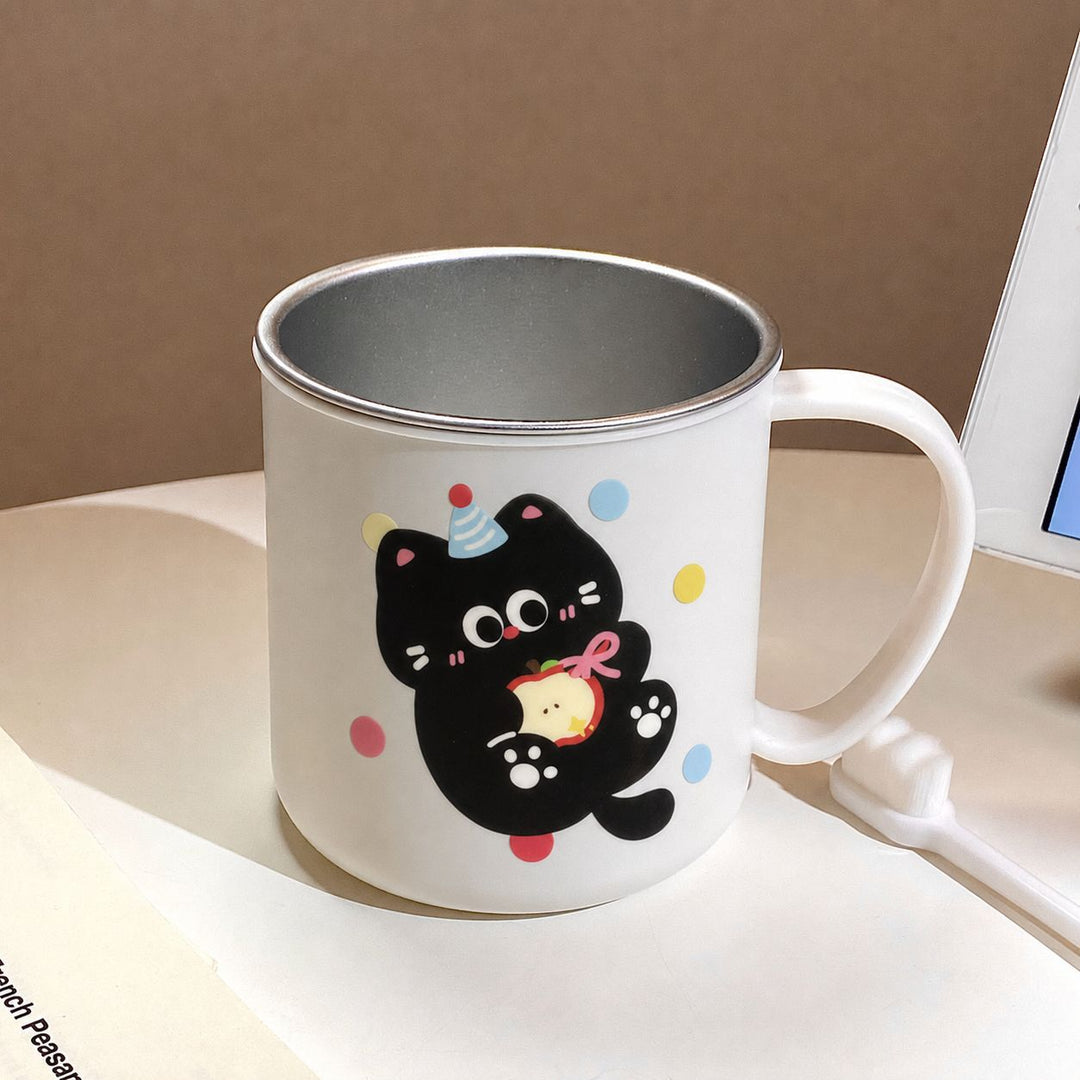 Keramiktasse mit Verspieltem Tiermotiv Karnz