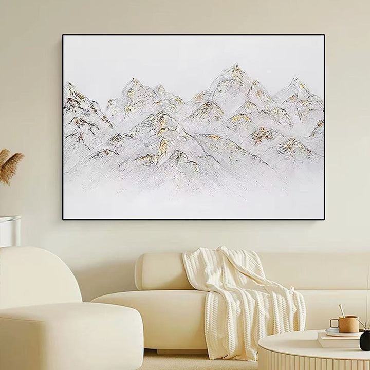 Elegante Berglandschaft Leinwandkunst