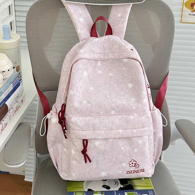 Niedlicher Sternenmuster-Rucksack Karnz