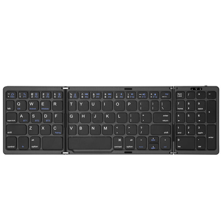 Kompakte faltbare Bluetooth-Tastatur Karnz