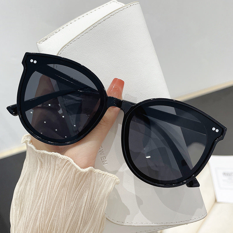 Damen stilvolle Cat-Eye Sonnenbrille Karnz