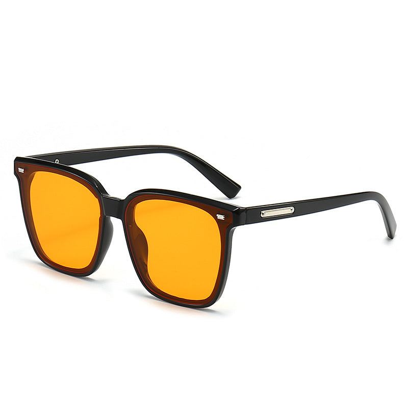 Übergroße quadratische Sonnenbrille