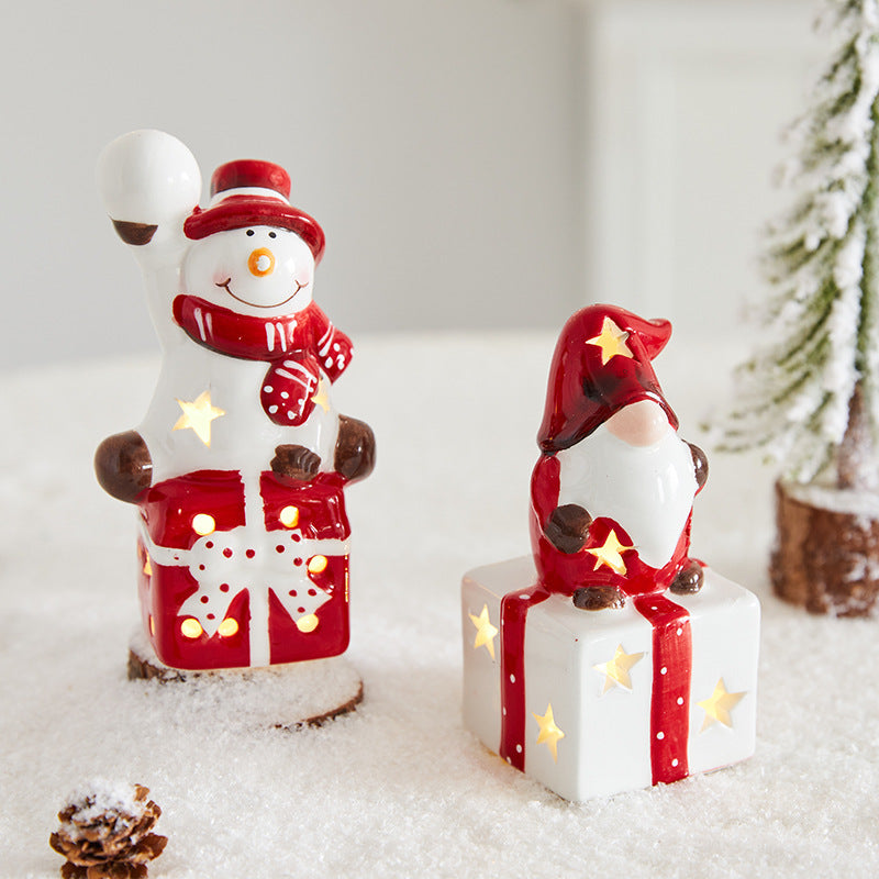 Launischer Weihnachtsmann Gnom Figurine
