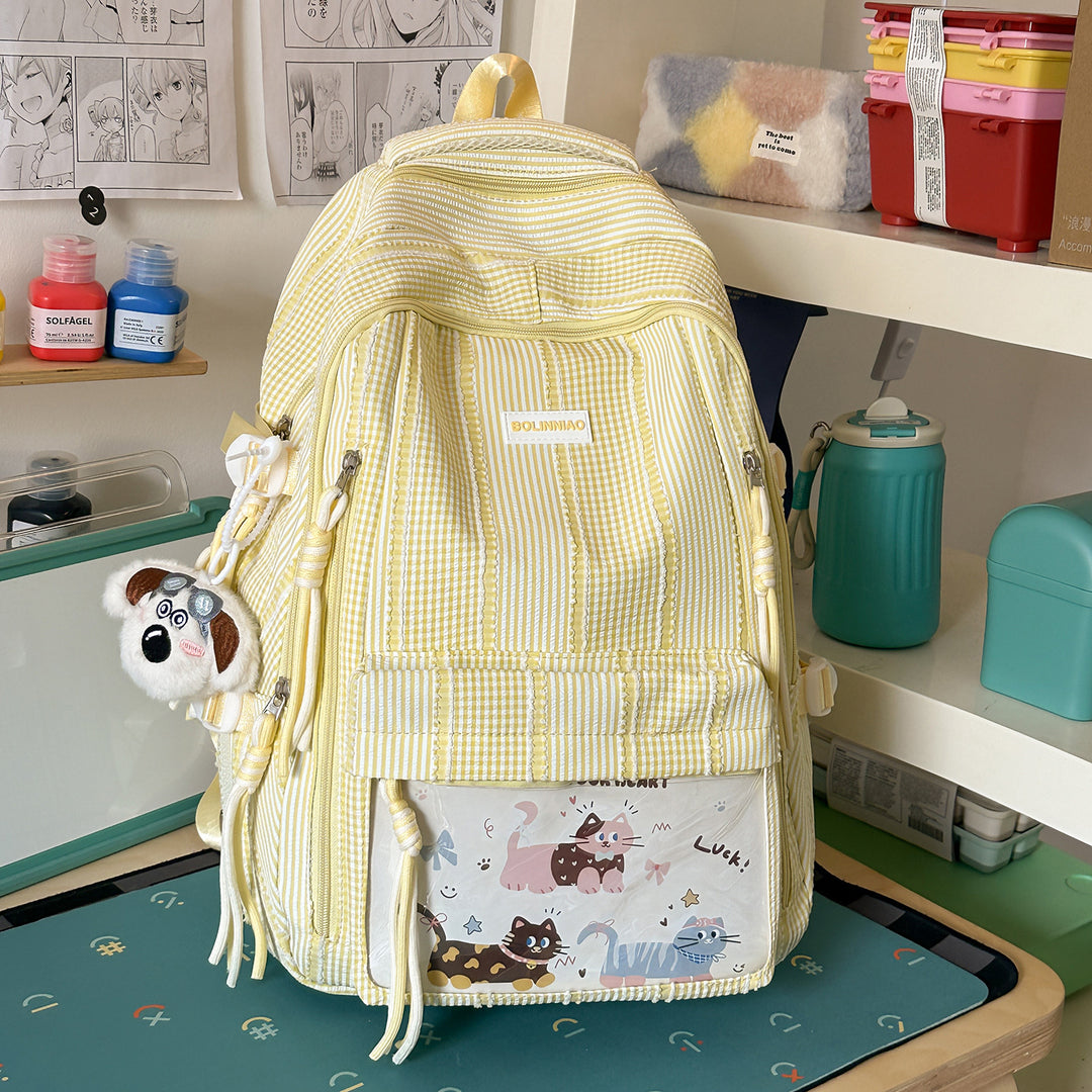 Stylischer Vielseitiger Multifunktionaler Rucksack Karnz