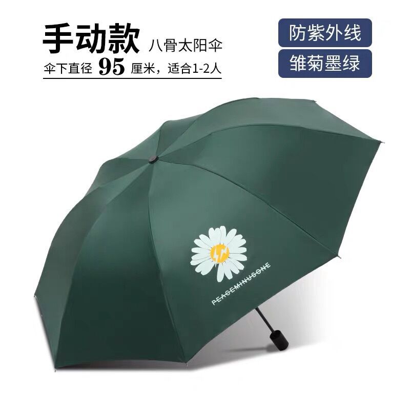 Damen Faltbarer Regenschirm mit Blumenmotiv Karnz