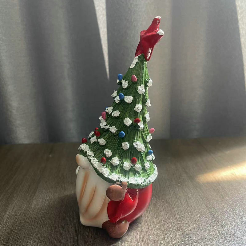 Dekorative Weihnachtsmann Statue Karnz