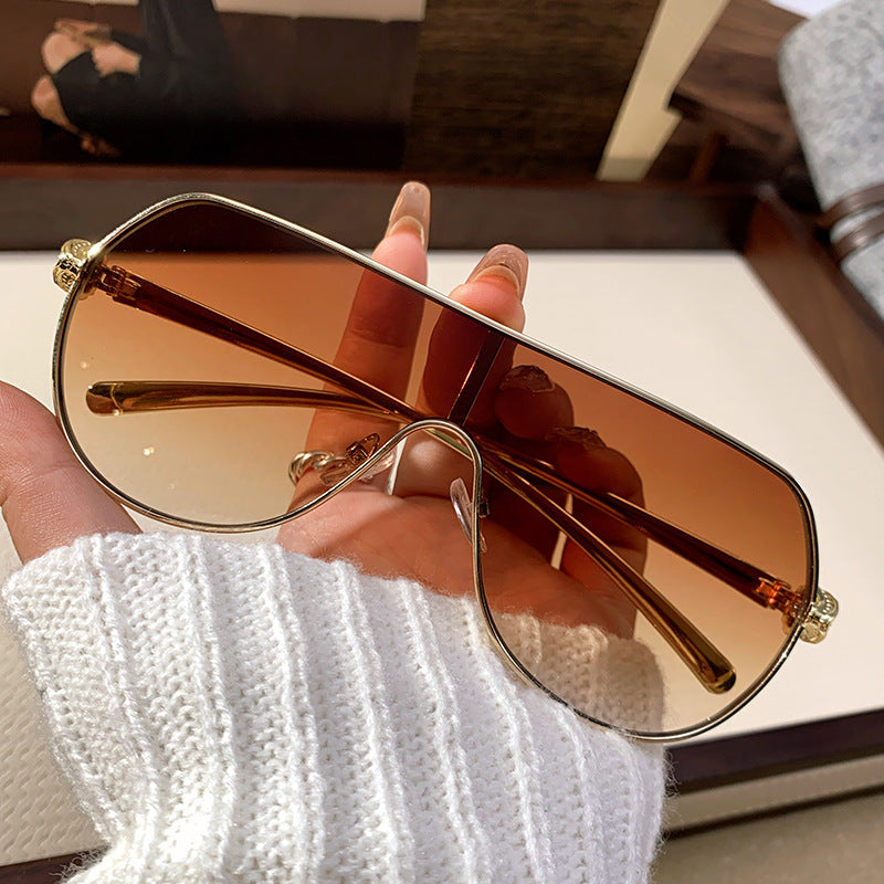 Damen oversized piloten Sonnenbrille Karnz