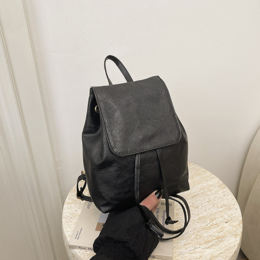 Süße katzenhafte Lederalternative-Rucksack Karnz