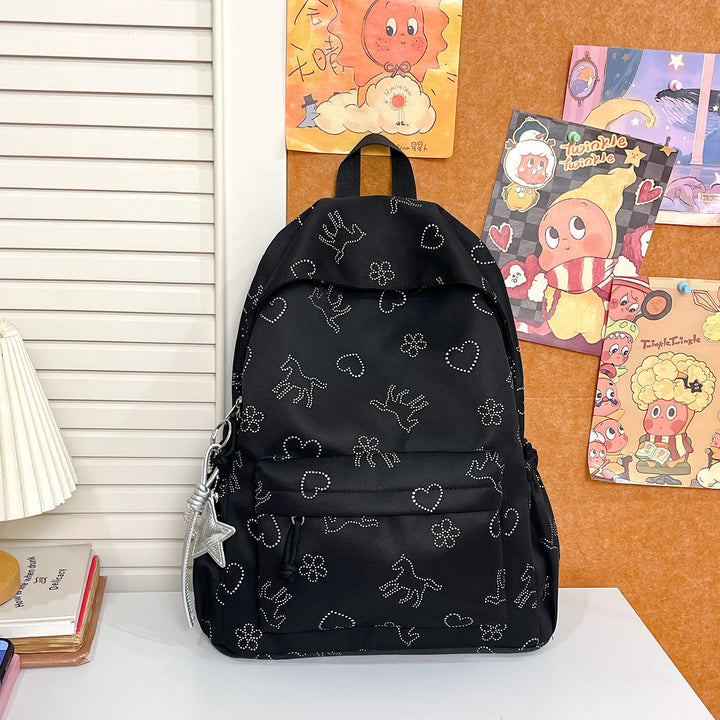 Haltbares Grafikdruck-Rucksack Karnz