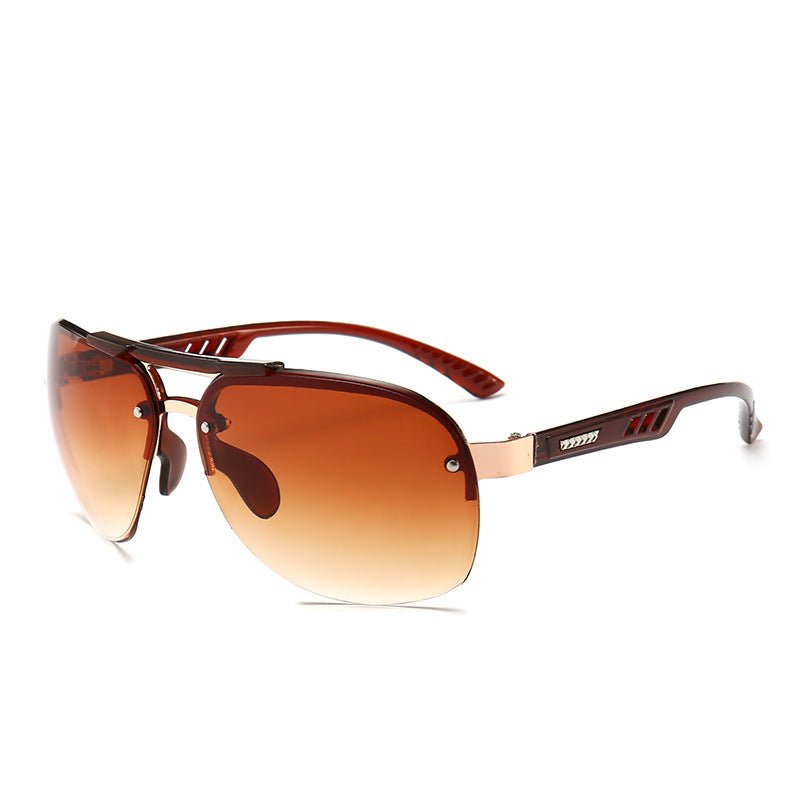Damen Sportliche Sonnenbrille mit innovativem Metallrahmen Karnz