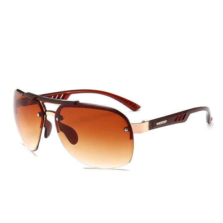 Damen Sportliche Sonnenbrille mit innovativem Metallrahmen Karnz