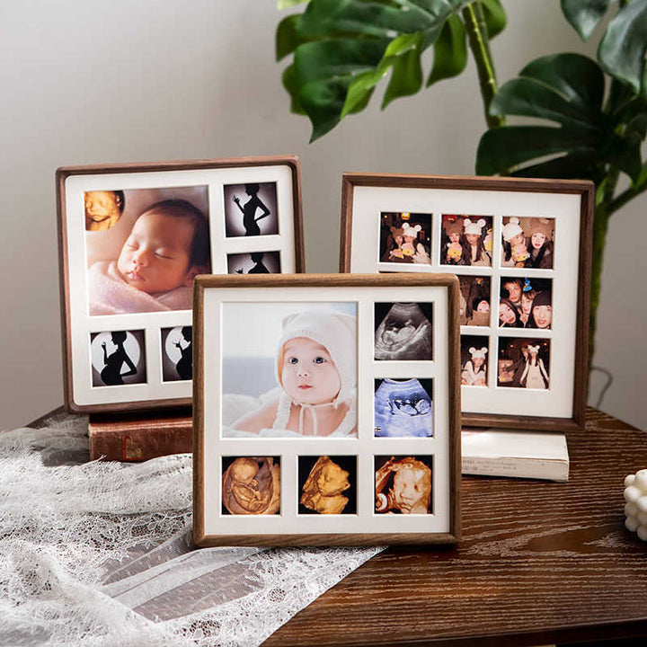 Dekorativer Multi-Foto Schattenboxrahmen
