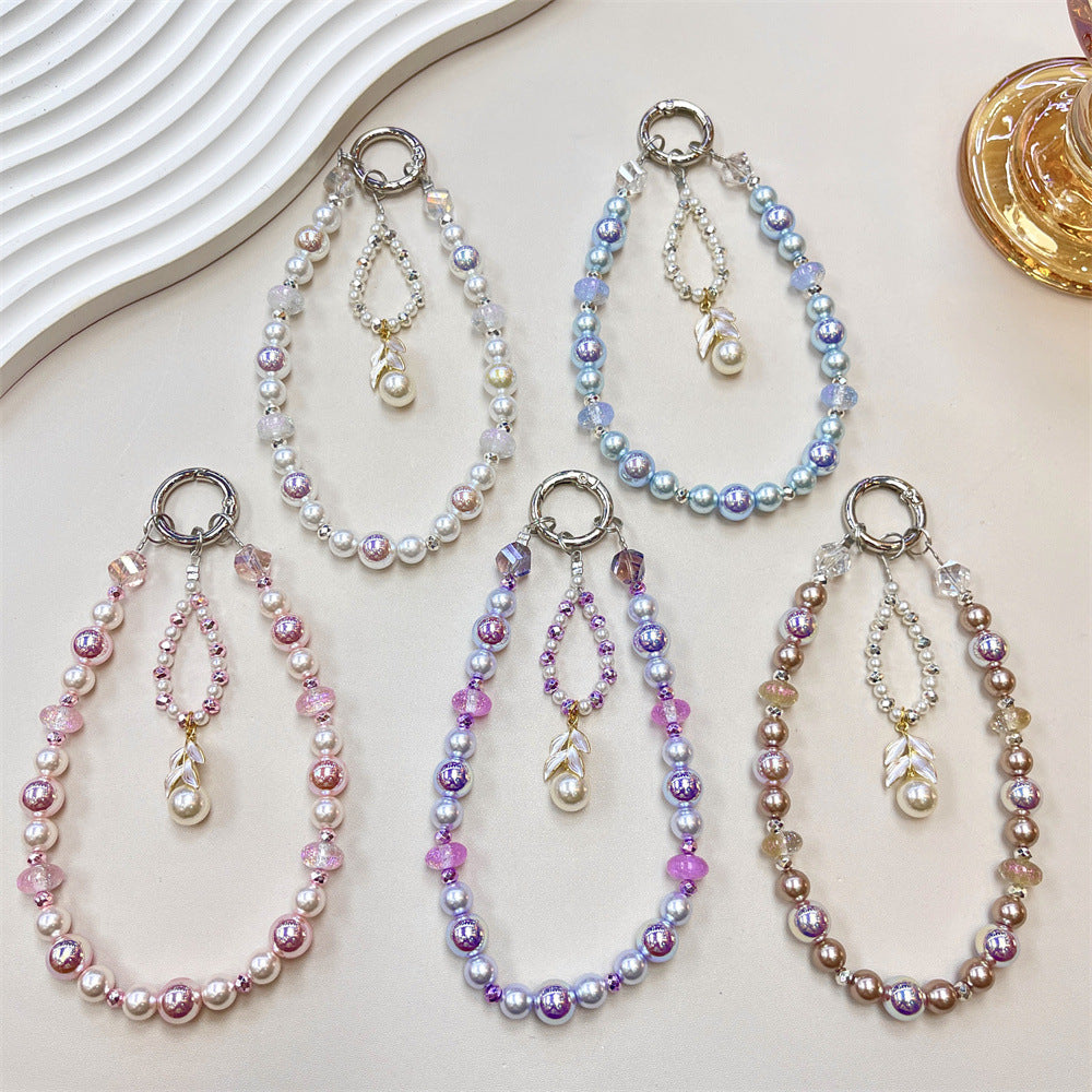 Elegante Perlenbesetzte Charm-Halskette Karnz