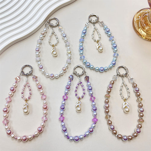 Elegante Perlenbesetzte Charm-Halskette Karnz
