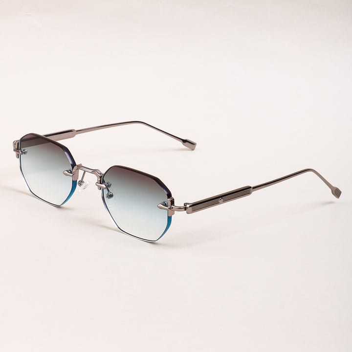 Damen Sonnenbrille mit elegantem achteckigen Rahmen und komfortablen Nasenpads Karnz