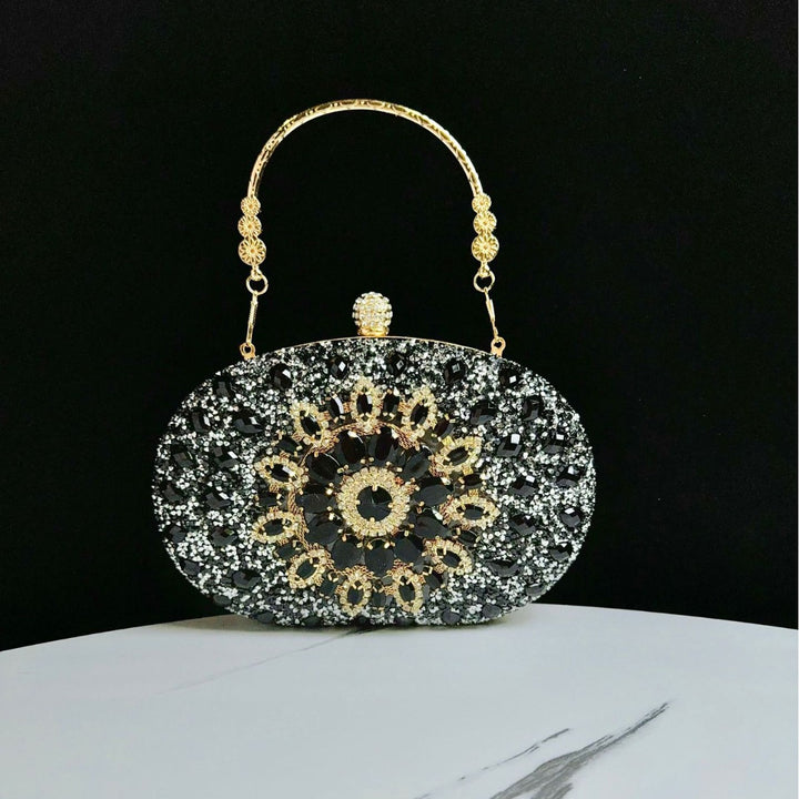 Dekorative verzierte Abendhandtasche