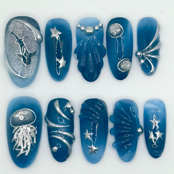 Thematic Artisan Press-On Nail Set Karnz