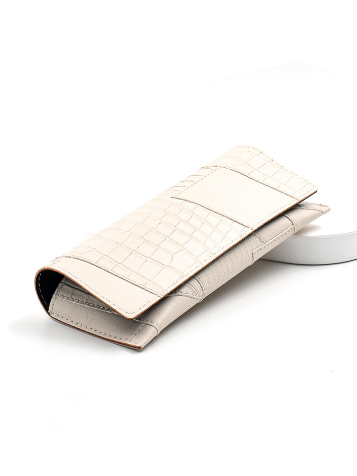 Luxus Krokodilleder Prägung Clutch Geldbörse Karnz