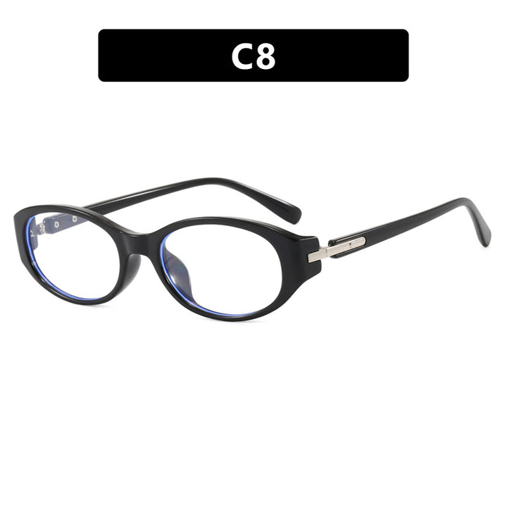 Damen cat-eye Sonnenbrille mit robustem Rahmen und polarisierenden Gläsern Karnz