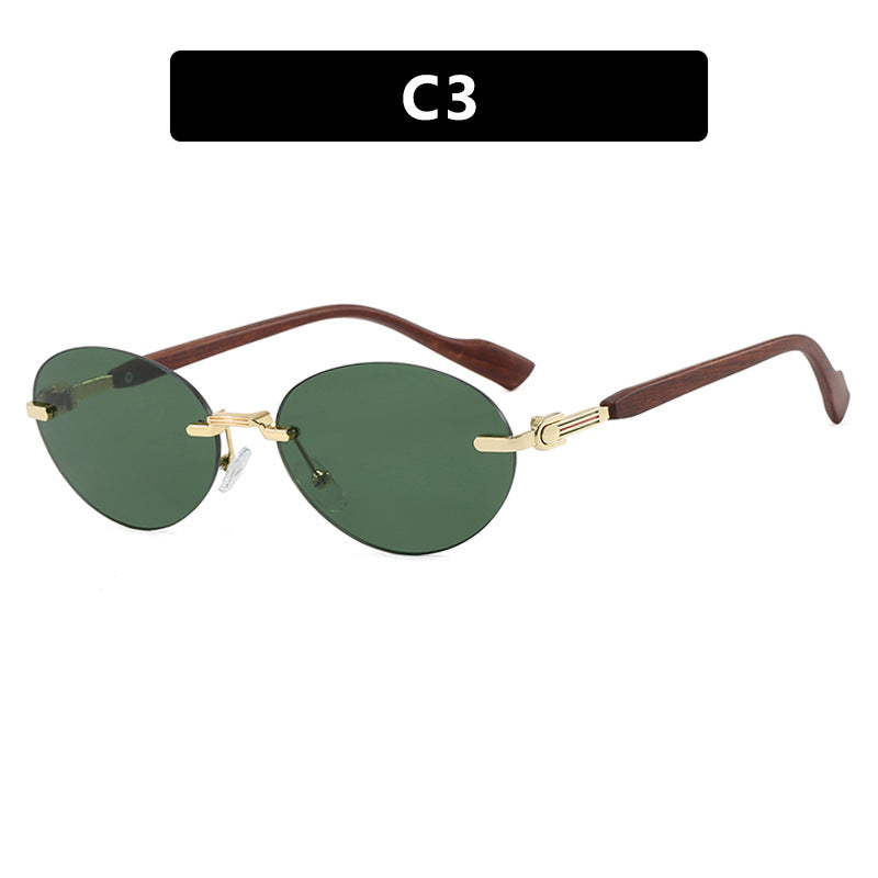 Damen modische Sonnenbrille im eleganten Retro-Stil mit hochqualitativen Gläsern und Holzdetails Karnz