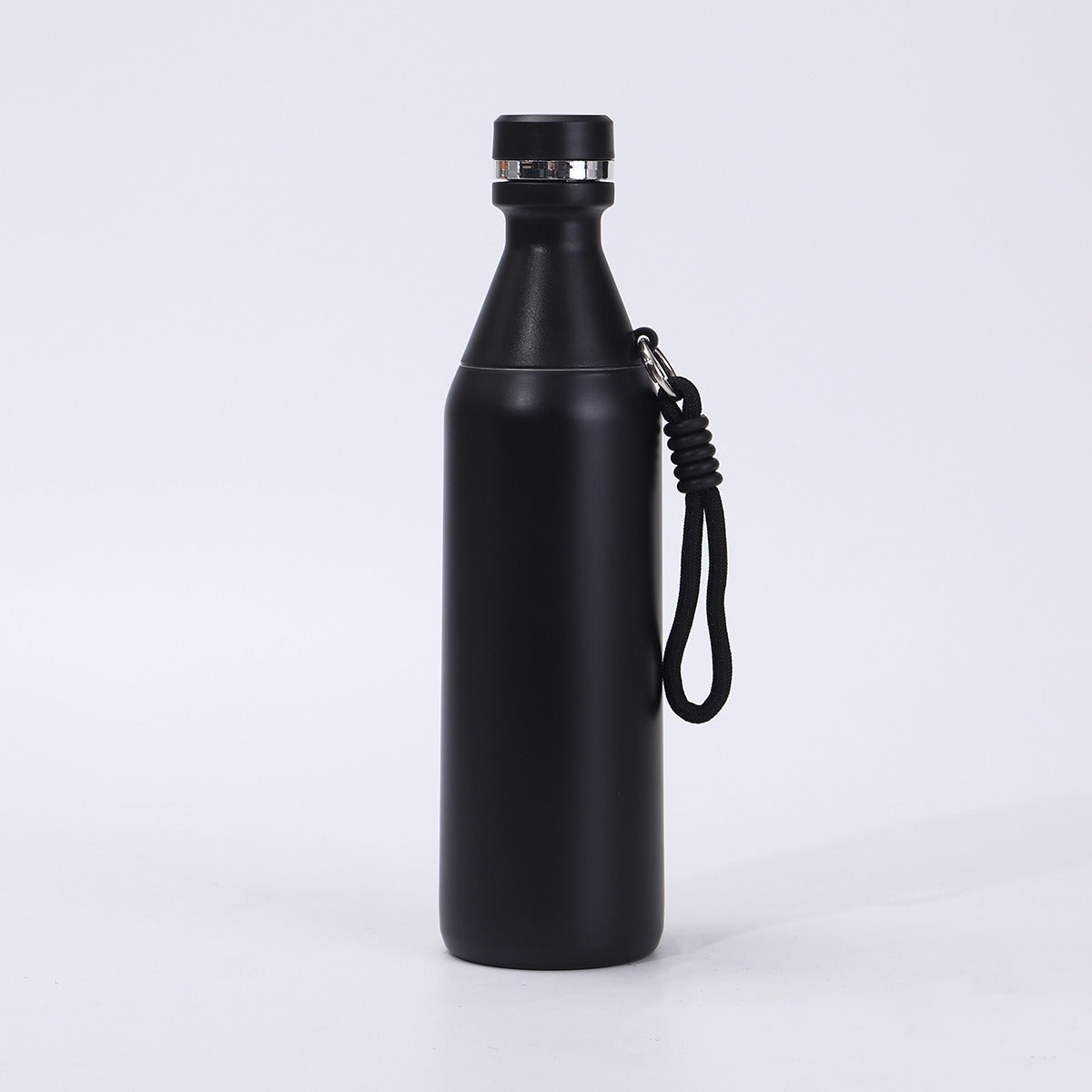 Damen isolierte Trinkflasche mit praktischem Trageriemen Karnz