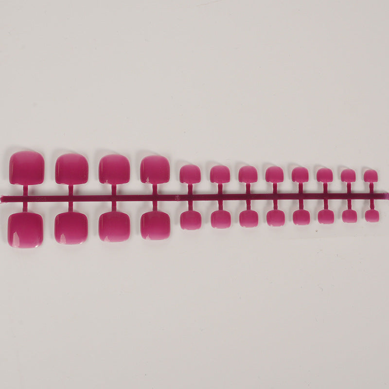 Glänzendes Quadratisches Press-On Nail Set Karnz 1790727059