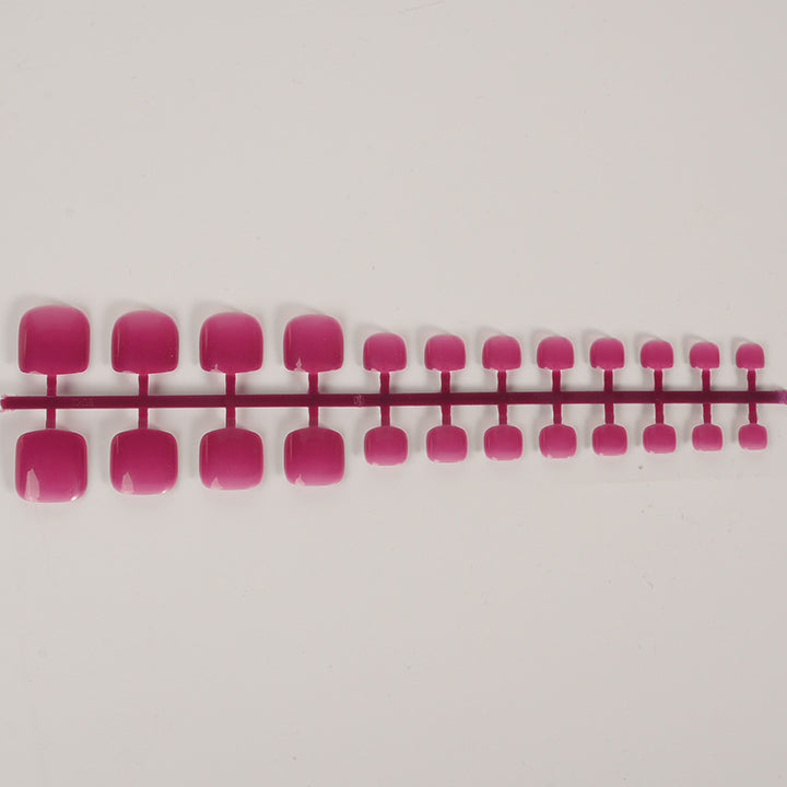 Glänzendes Quadratisches Press-On Nail Set Karnz 1790727059