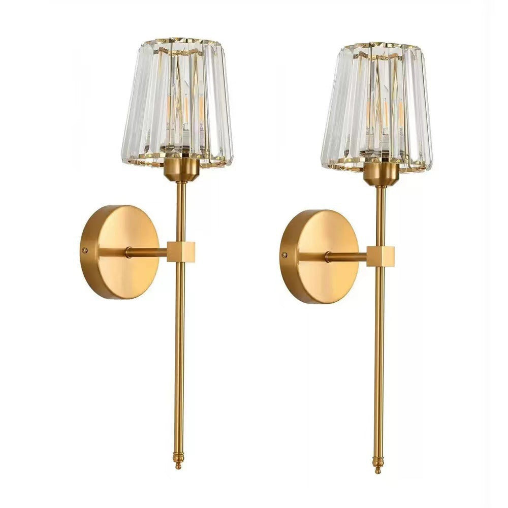 Moderne Kristallglas Wandleuchte