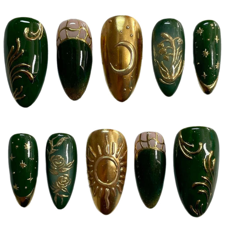 Künstlerisches Nageldesign Karnz