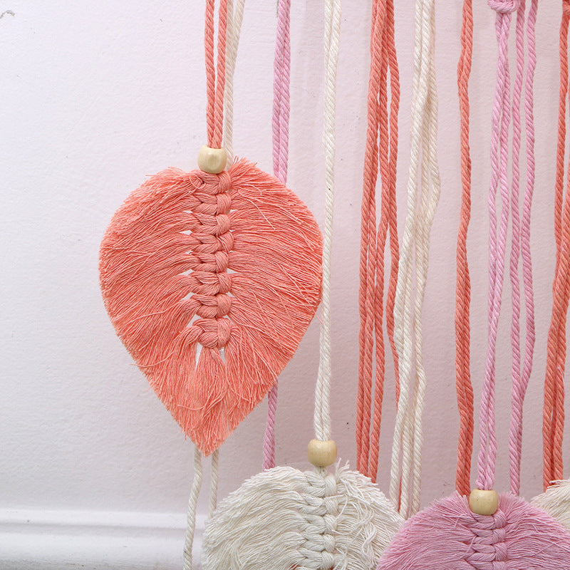 Macrame Wanddekoration Karnz