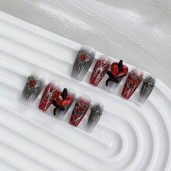 Gothic-Themen Press-On Nagelset