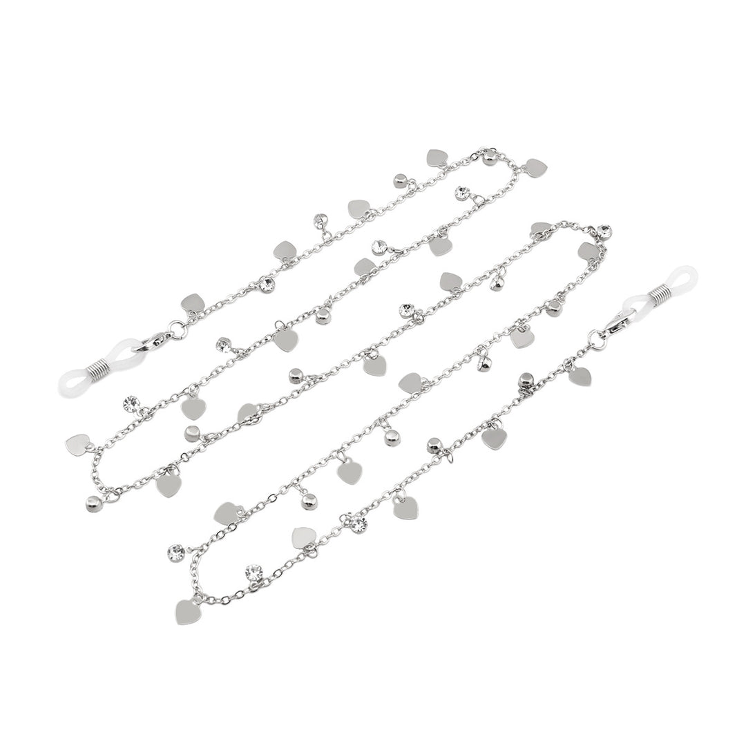 Dekorativer herzförmiger Brillenband Karnz