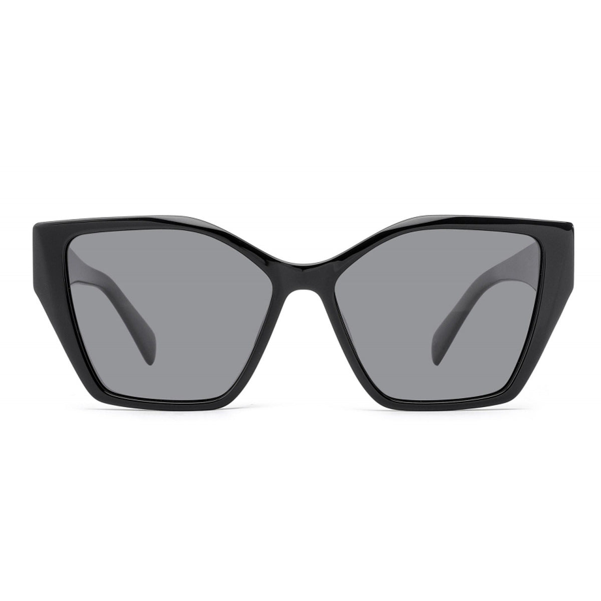 Damen Sonnenbrille im modernen, asymmetrischen Design mit polarisierenden Gläsern Karnz