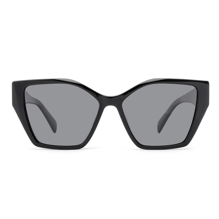 Damen Sonnenbrille im modernen, asymmetrischen Design mit polarisierenden Gläsern Karnz