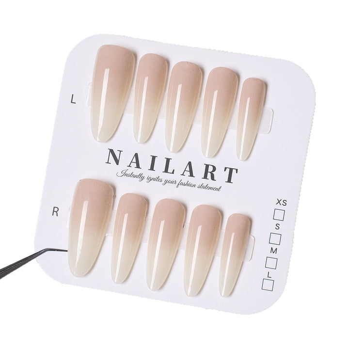 Elegantes Stiletto-Form Press-On Nagelset Karnz