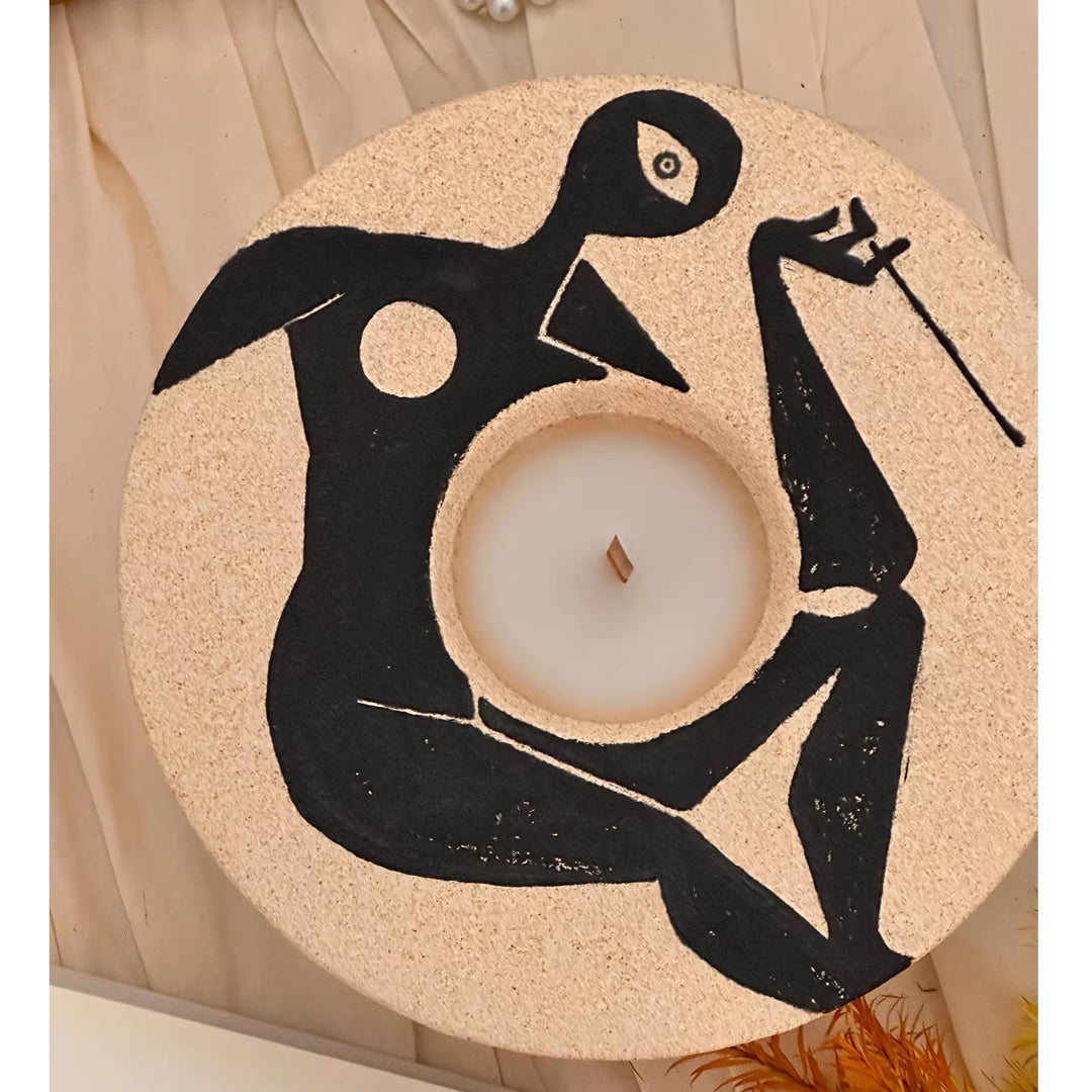 Verspielte Elefantenreiter-Skulptur