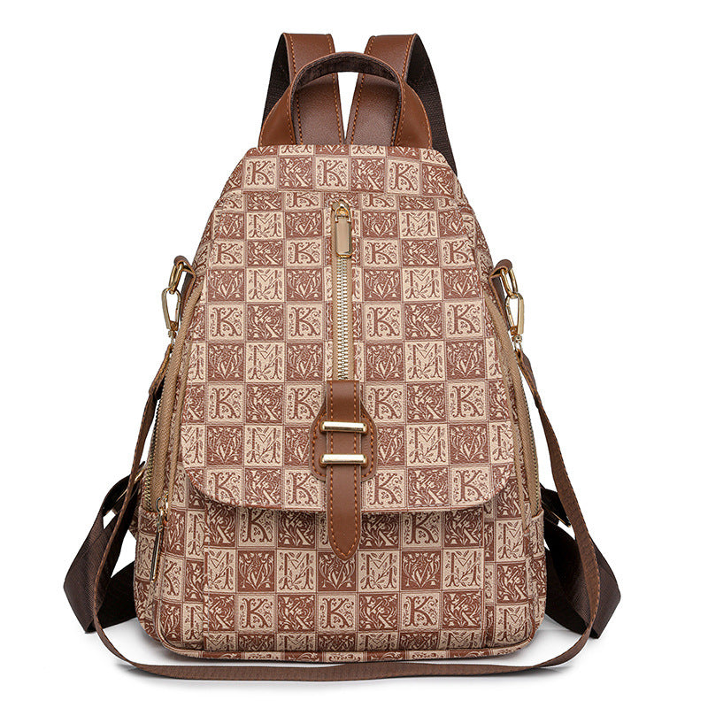 Stylische geometrische Druck Rucksack