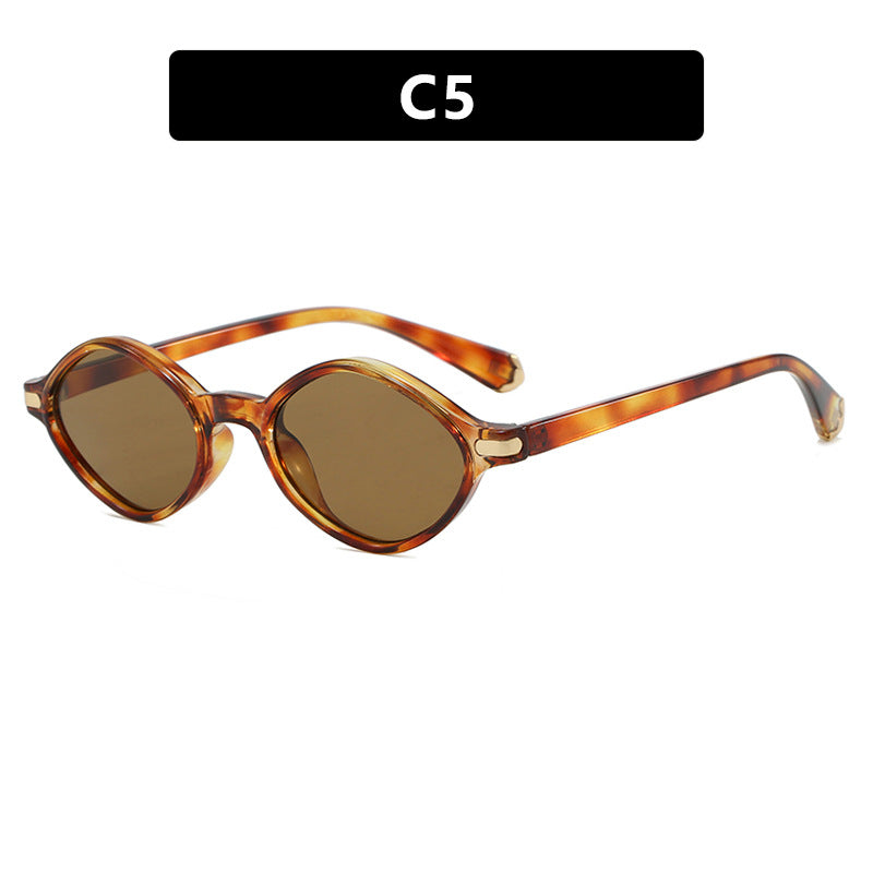 Damen modische Sonnenbrille mit einzigartigem Design und hochwertigem Metallrahmen Karnz