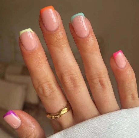 Elegante französische Spitzen-Acryl-Nagelverstärkungen Karnz 1789915301