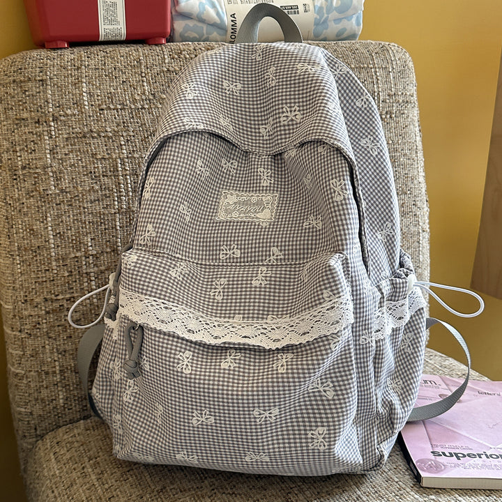 Süßer floralverzierte Rucksack Karnz