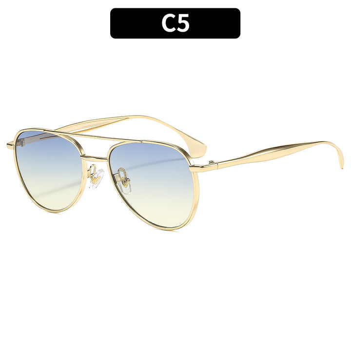 Vintage-inspirierte Fliegerbrille